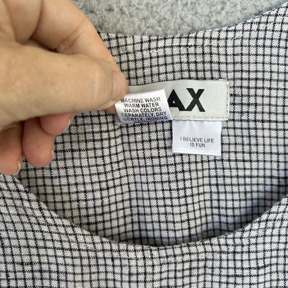 Flax Gray Sleeveless Tank Top Boxy Style - Picture 4 of 10